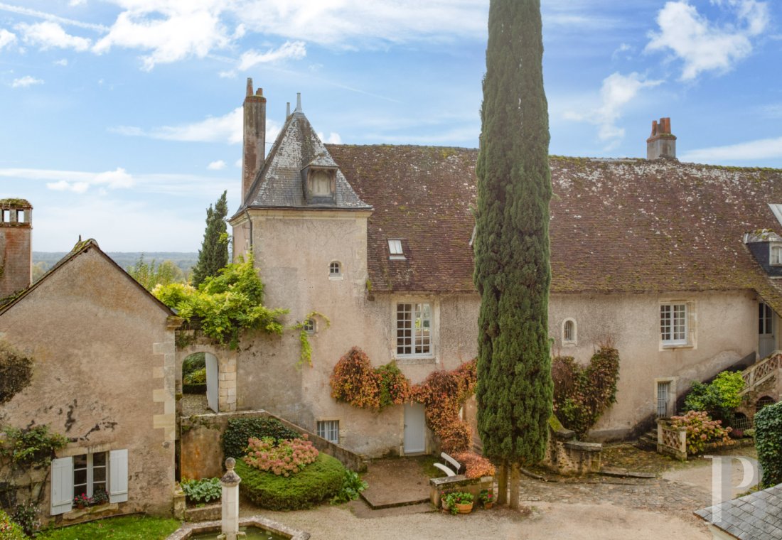 A château and its hamlet on the edge of a forest in the heights of a village near Amboise, In Indre-et-Loire - photo  n°5